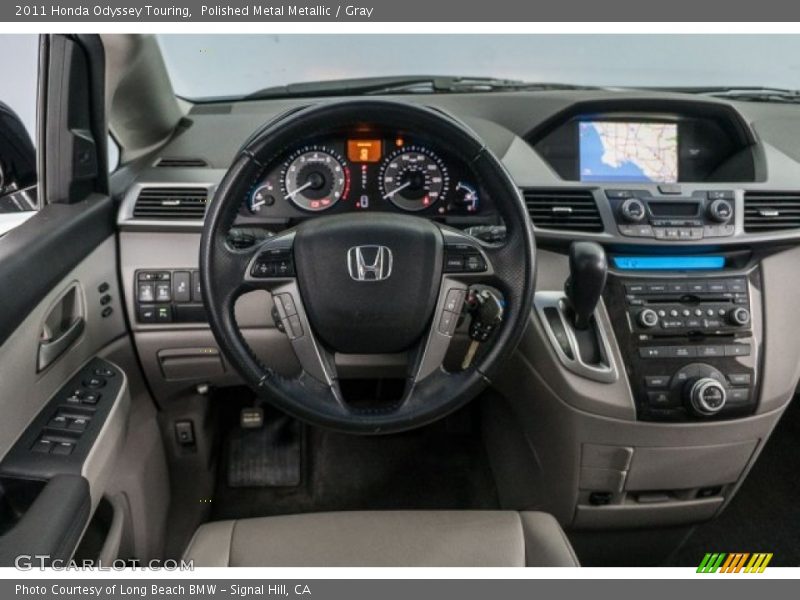 Polished Metal Metallic / Gray 2011 Honda Odyssey Touring