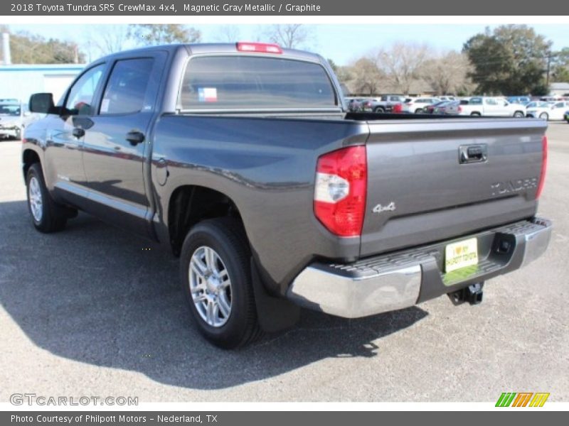 Magnetic Gray Metallic / Graphite 2018 Toyota Tundra SR5 CrewMax 4x4