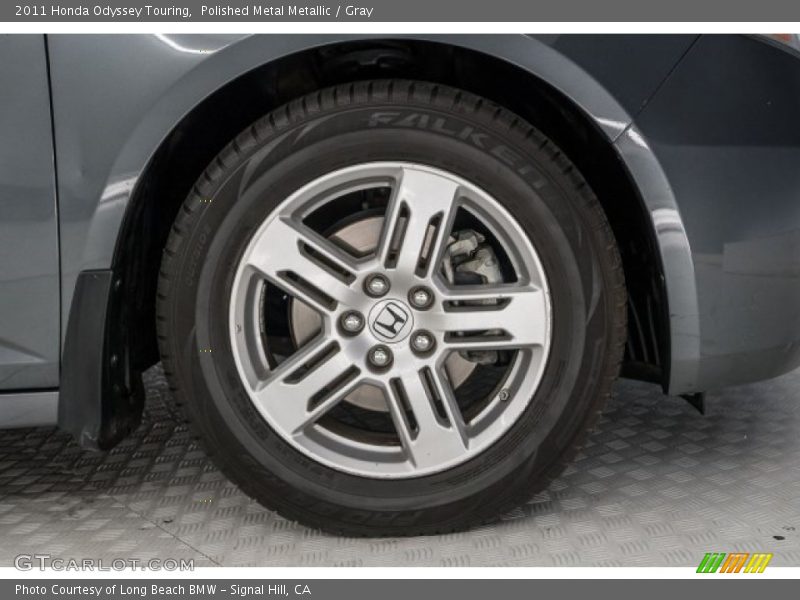 Polished Metal Metallic / Gray 2011 Honda Odyssey Touring