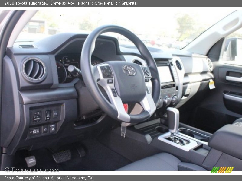 Magnetic Gray Metallic / Graphite 2018 Toyota Tundra SR5 CrewMax 4x4