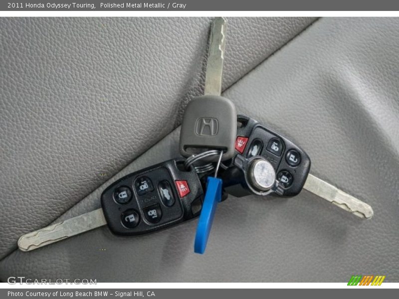 Polished Metal Metallic / Gray 2011 Honda Odyssey Touring