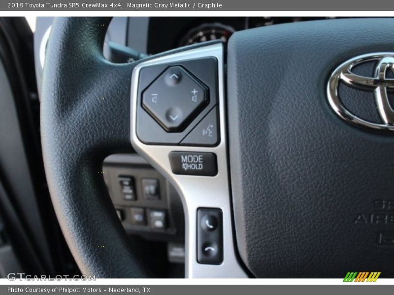Magnetic Gray Metallic / Graphite 2018 Toyota Tundra SR5 CrewMax 4x4