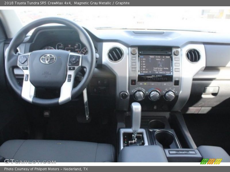 Magnetic Gray Metallic / Graphite 2018 Toyota Tundra SR5 CrewMax 4x4