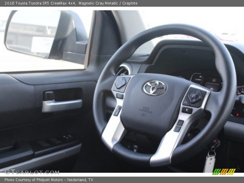 Magnetic Gray Metallic / Graphite 2018 Toyota Tundra SR5 CrewMax 4x4