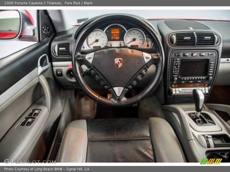 Pure Red / Black 2006 Porsche Cayenne S Titanium