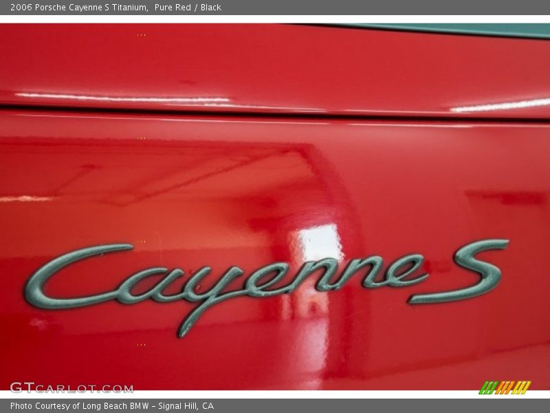 Pure Red / Black 2006 Porsche Cayenne S Titanium