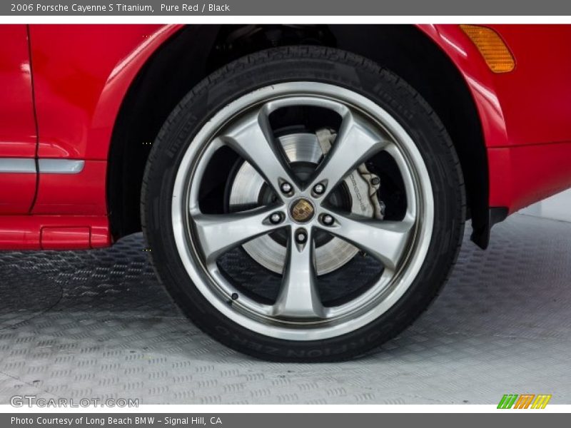 Pure Red / Black 2006 Porsche Cayenne S Titanium