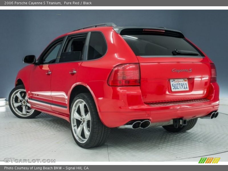 Pure Red / Black 2006 Porsche Cayenne S Titanium