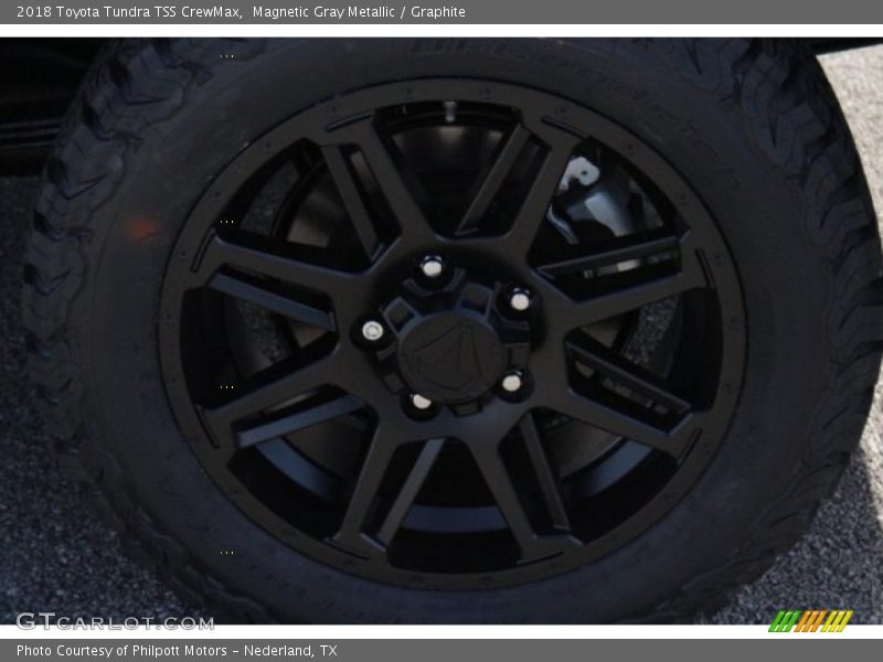 Magnetic Gray Metallic / Graphite 2018 Toyota Tundra TSS CrewMax