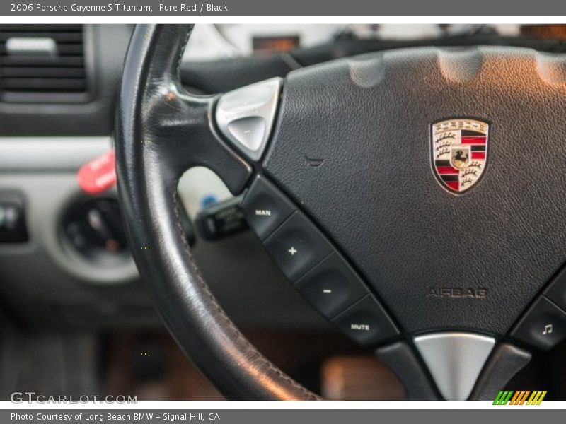 Pure Red / Black 2006 Porsche Cayenne S Titanium