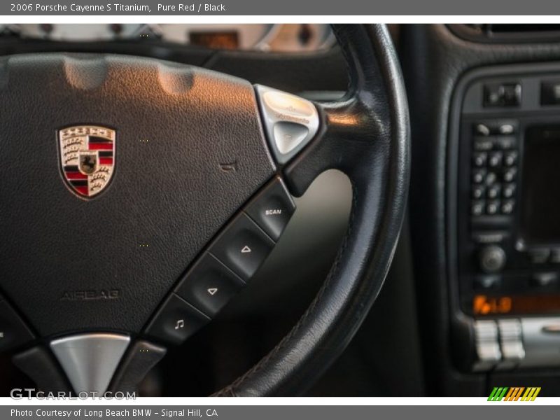Pure Red / Black 2006 Porsche Cayenne S Titanium