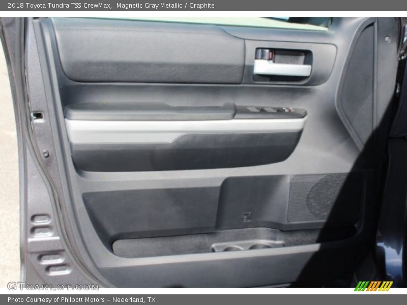 Magnetic Gray Metallic / Graphite 2018 Toyota Tundra TSS CrewMax