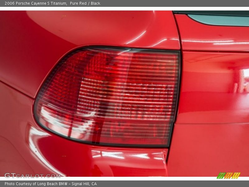 Pure Red / Black 2006 Porsche Cayenne S Titanium