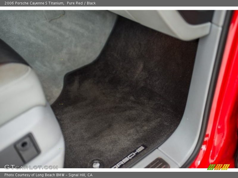 Pure Red / Black 2006 Porsche Cayenne S Titanium