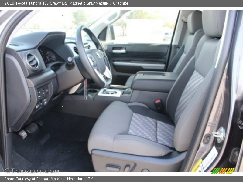 Magnetic Gray Metallic / Graphite 2018 Toyota Tundra TSS CrewMax
