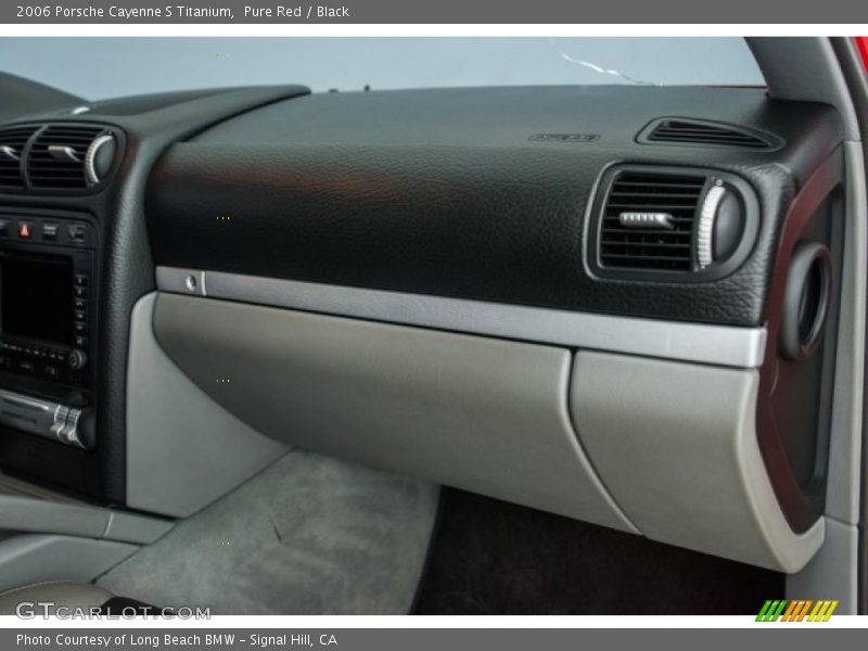 Pure Red / Black 2006 Porsche Cayenne S Titanium