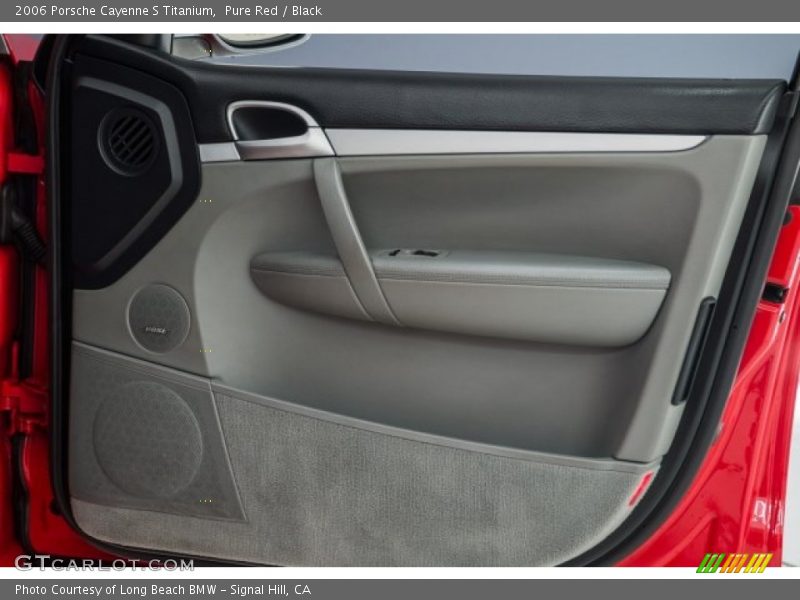 Pure Red / Black 2006 Porsche Cayenne S Titanium