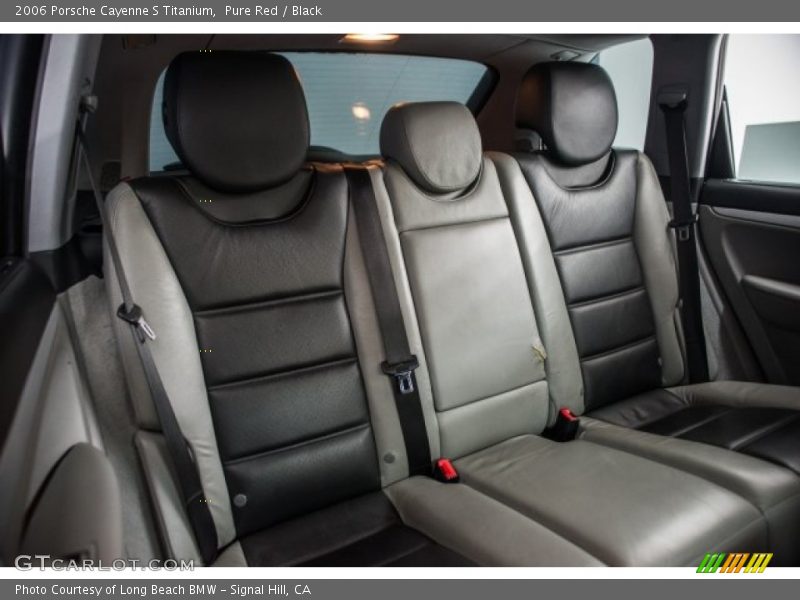 Pure Red / Black 2006 Porsche Cayenne S Titanium