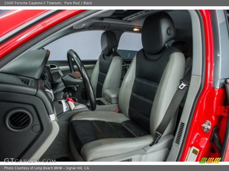 Pure Red / Black 2006 Porsche Cayenne S Titanium