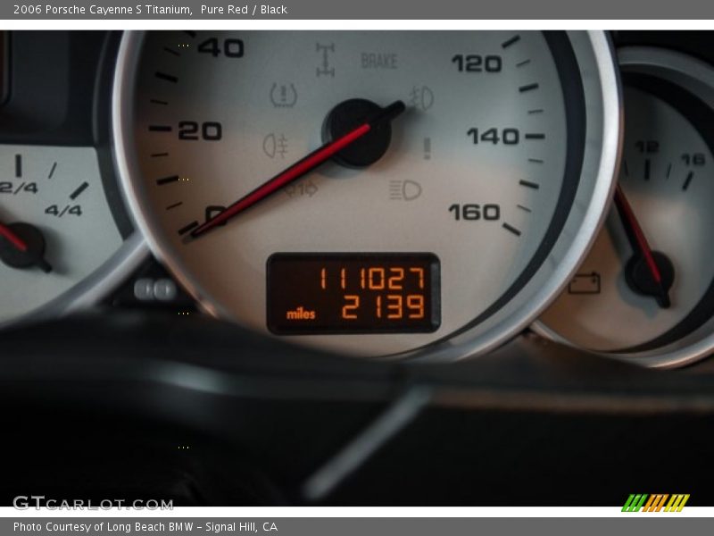 Pure Red / Black 2006 Porsche Cayenne S Titanium