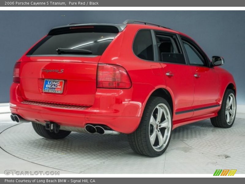 Pure Red / Black 2006 Porsche Cayenne S Titanium