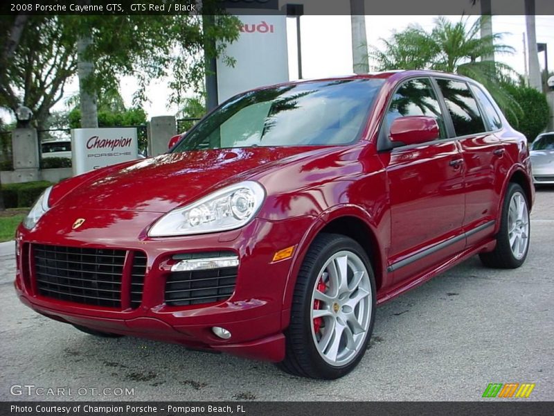 GTS Red / Black 2008 Porsche Cayenne GTS