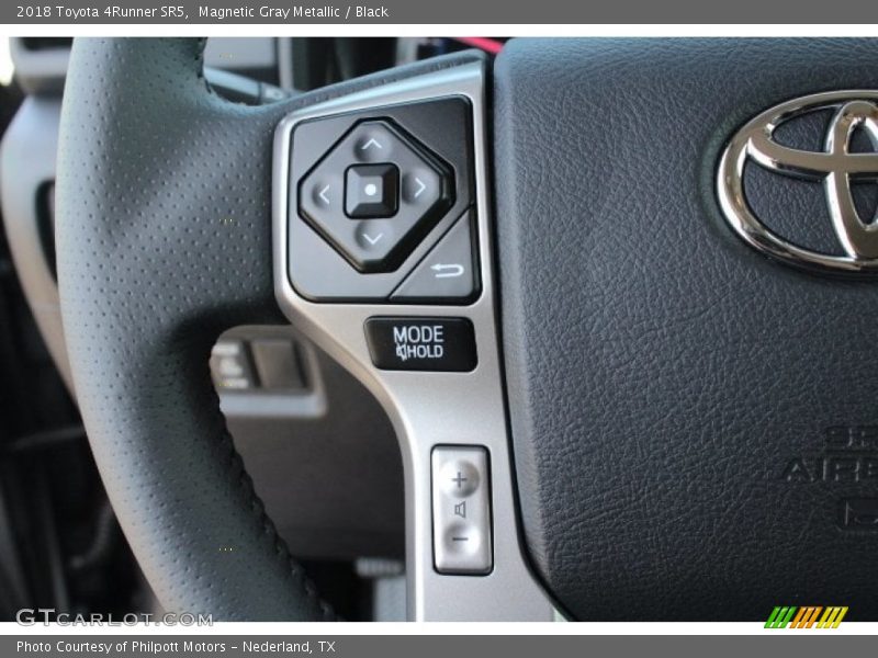 Magnetic Gray Metallic / Black 2018 Toyota 4Runner SR5