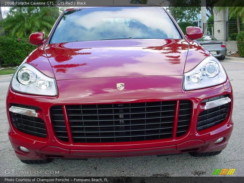 GTS Red / Black 2008 Porsche Cayenne GTS