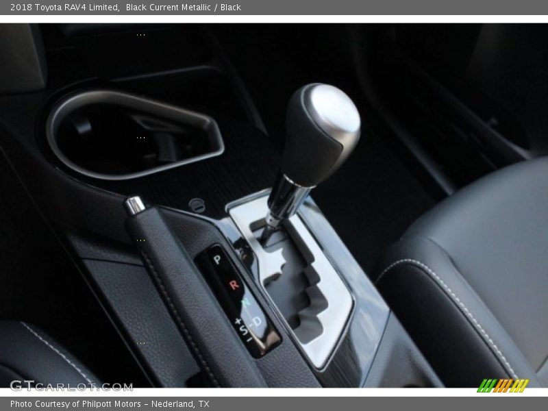Black Current Metallic / Black 2018 Toyota RAV4 Limited