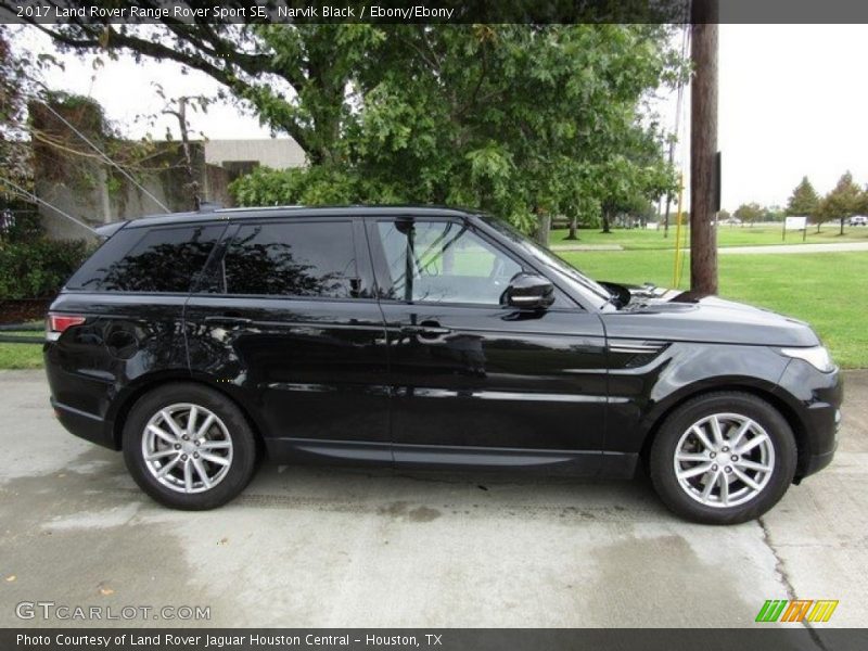 Narvik Black / Ebony/Ebony 2017 Land Rover Range Rover Sport SE