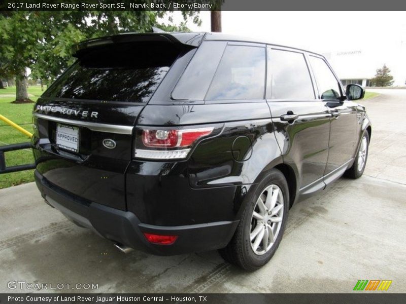 Narvik Black / Ebony/Ebony 2017 Land Rover Range Rover Sport SE