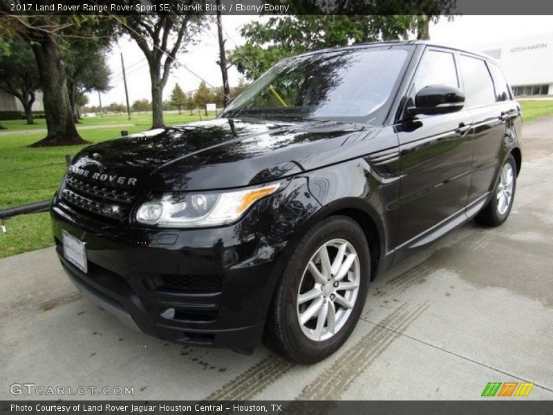 Narvik Black / Ebony/Ebony 2017 Land Rover Range Rover Sport SE