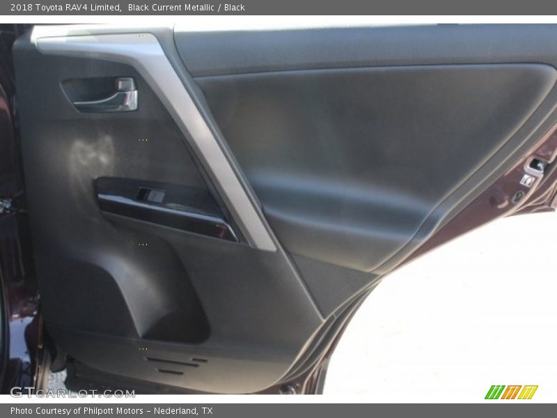 Black Current Metallic / Black 2018 Toyota RAV4 Limited