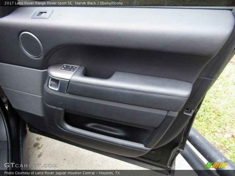 Narvik Black / Ebony/Ebony 2017 Land Rover Range Rover Sport SE