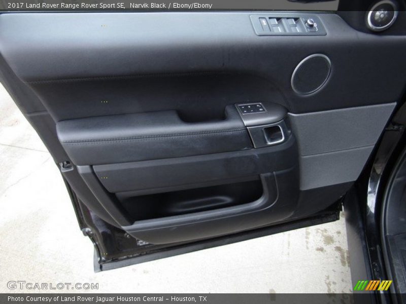 Narvik Black / Ebony/Ebony 2017 Land Rover Range Rover Sport SE