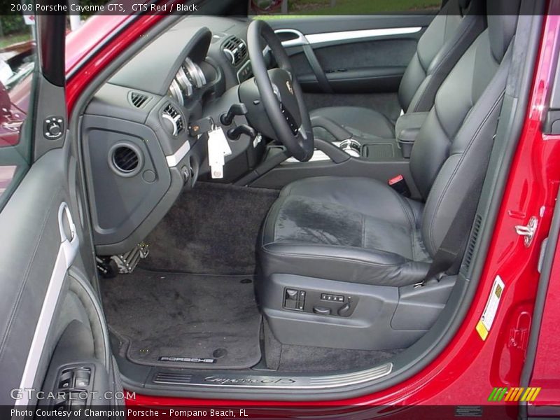 GTS Red / Black 2008 Porsche Cayenne GTS