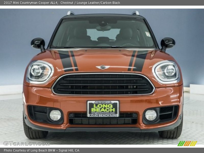 Chestnut / Lounge Leather/Carbon Black 2017 Mini Countryman Cooper ALL4
