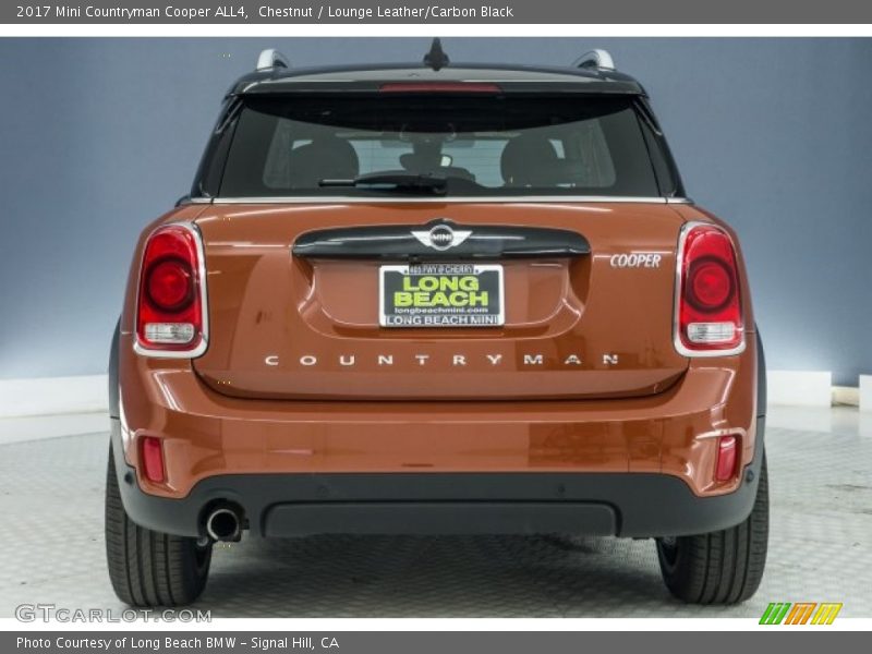 Chestnut / Lounge Leather/Carbon Black 2017 Mini Countryman Cooper ALL4