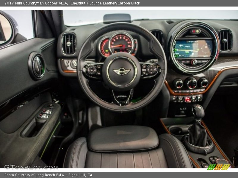 Chestnut / Lounge Leather/Carbon Black 2017 Mini Countryman Cooper ALL4