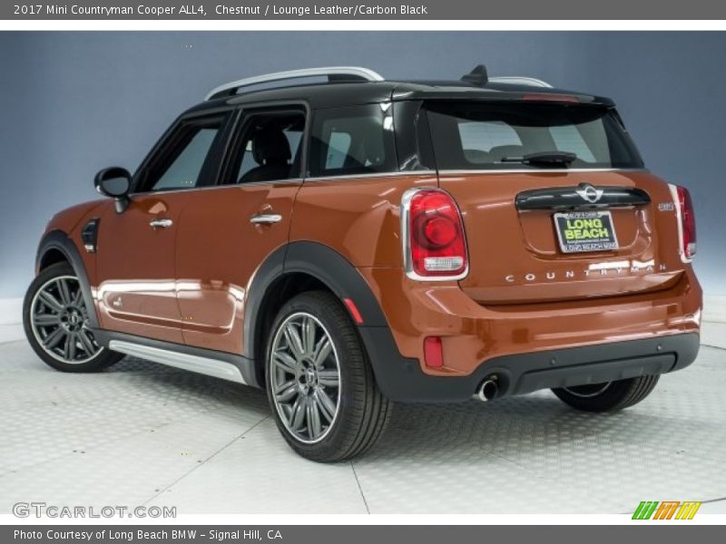 Chestnut / Lounge Leather/Carbon Black 2017 Mini Countryman Cooper ALL4