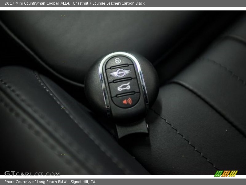 Chestnut / Lounge Leather/Carbon Black 2017 Mini Countryman Cooper ALL4