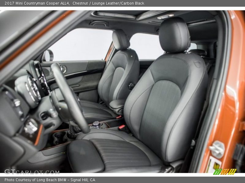 Chestnut / Lounge Leather/Carbon Black 2017 Mini Countryman Cooper ALL4