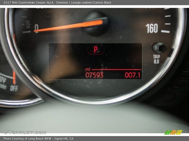 Chestnut / Lounge Leather/Carbon Black 2017 Mini Countryman Cooper ALL4
