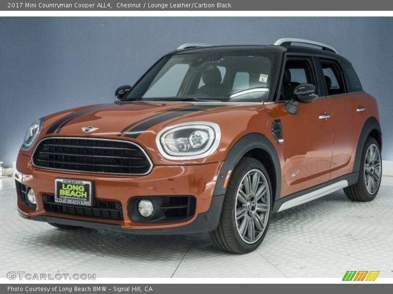 Chestnut / Lounge Leather/Carbon Black 2017 Mini Countryman Cooper ALL4