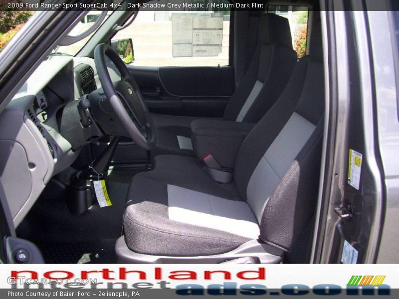 Dark Shadow Grey Metallic / Medium Dark Flint 2009 Ford Ranger Sport SuperCab 4x4