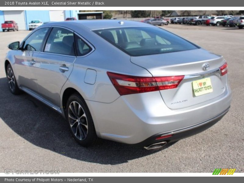 Celestial Silver Metallic / Black 2018 Toyota Avalon XLE