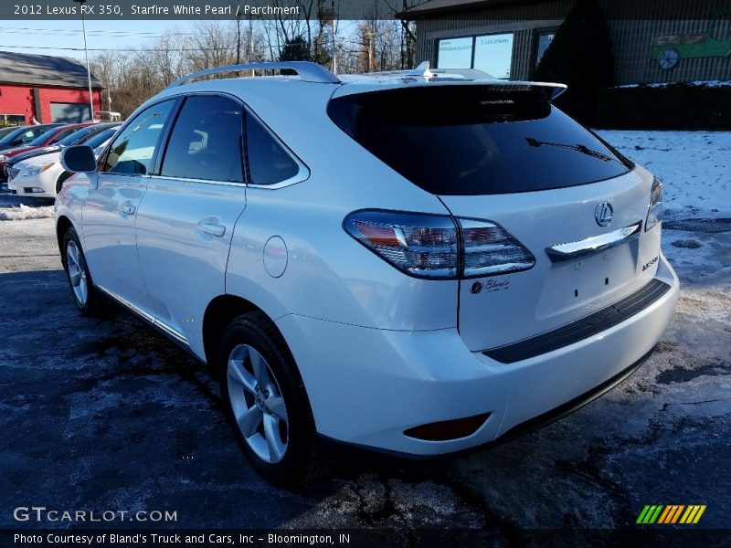 Starfire White Pearl / Parchment 2012 Lexus RX 350