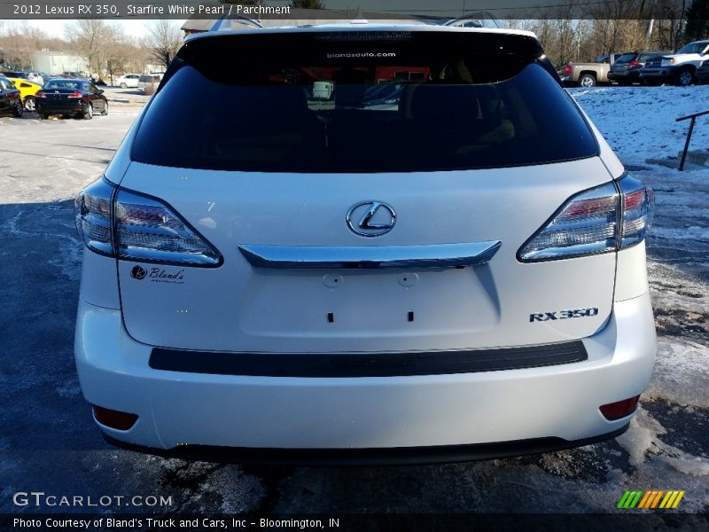Starfire White Pearl / Parchment 2012 Lexus RX 350