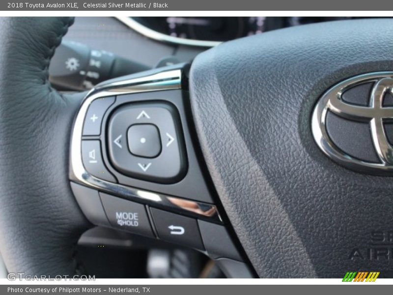 Celestial Silver Metallic / Black 2018 Toyota Avalon XLE