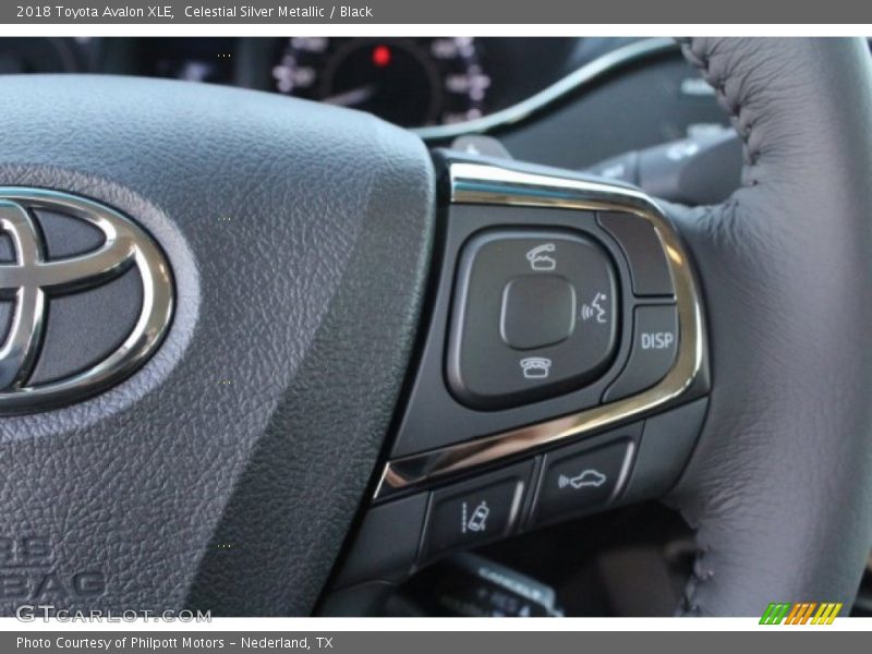 Celestial Silver Metallic / Black 2018 Toyota Avalon XLE